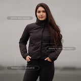 ARMATEQ CLOUD WRAP PUFFER - BLACK - ARMATEQ - Equiluxe Tack