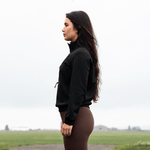 ARMATEQ TECH FLEECE QUARTER ZIP - BLACK - ARMATEQ - Equiluxe Tack