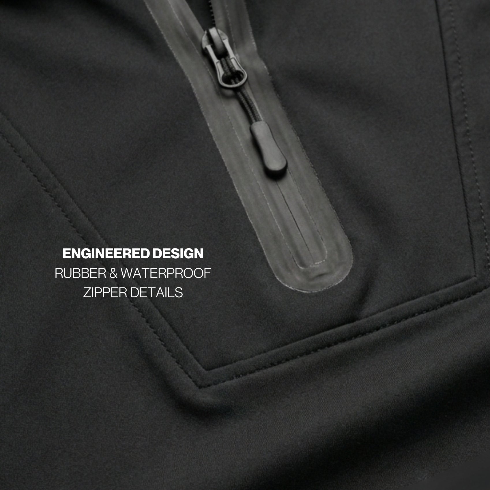 ARMATEQ TECH FLEECE QUARTER ZIP - BLACK - ARMATEQ - Equiluxe Tack