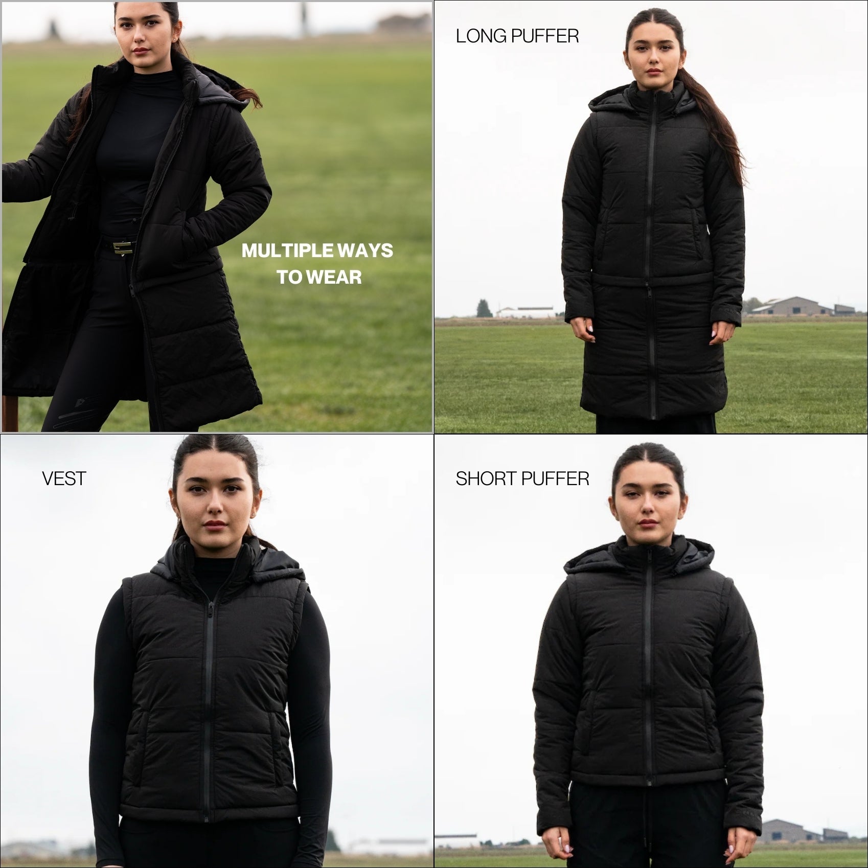 ARMATEQ THE ONLY JACKET - BLACK - ARMATEQ - Equiluxe Tack