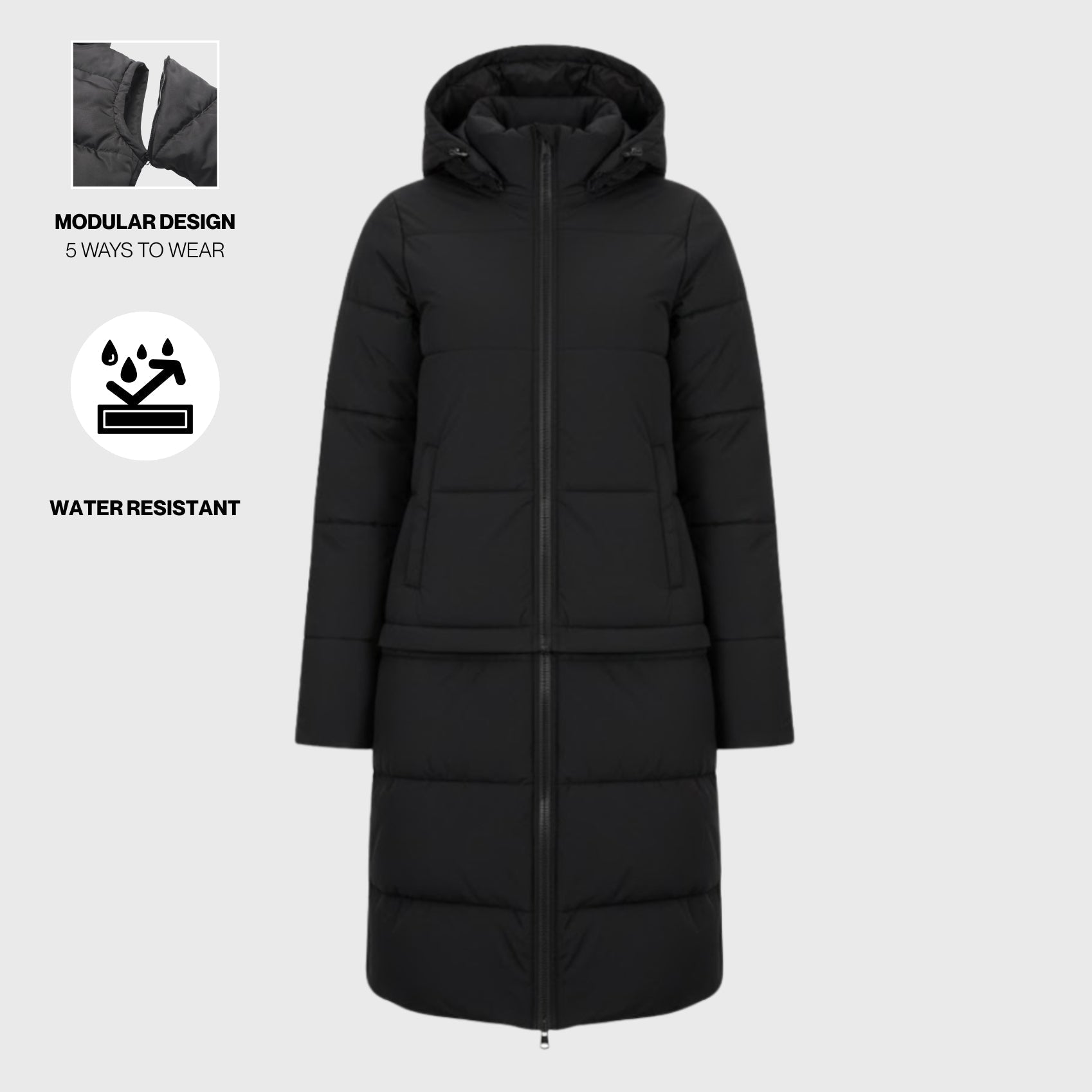 ARMATEQ THE ONLY JACKET - BLACK - ARMATEQ - Equiluxe Tack