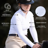 ARMATEQ ULTRA BREATHABLE LONG SLEEVE SHIRT - ARMATEQ - Equiluxe Tack