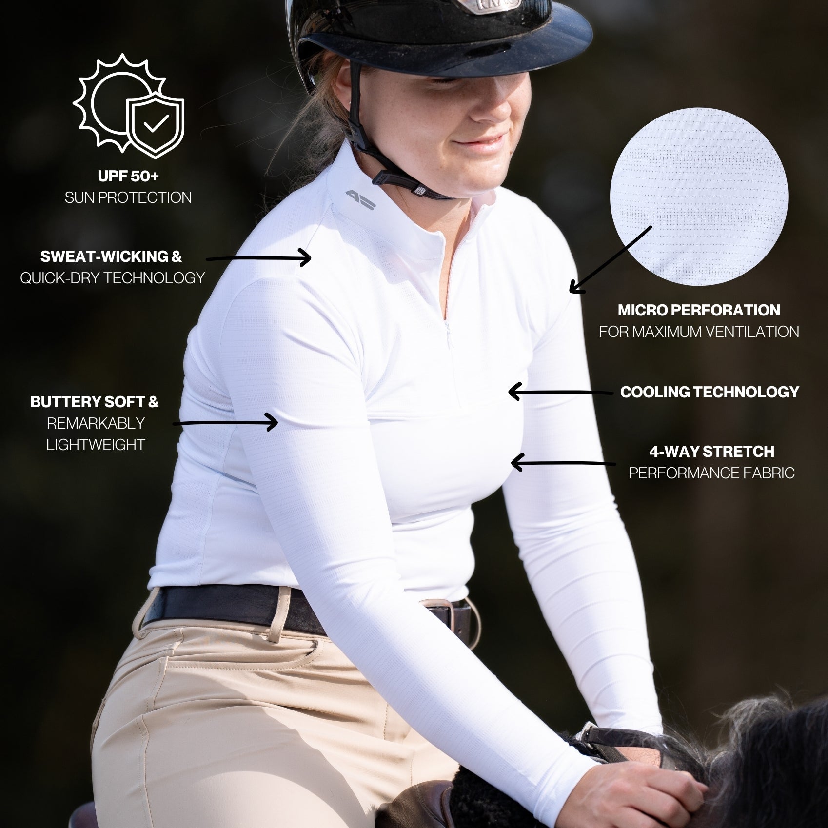 ARMATEQ ULTRA BREATHABLE LONG SLEEVE SHIRT - ARMATEQ - Equiluxe Tack