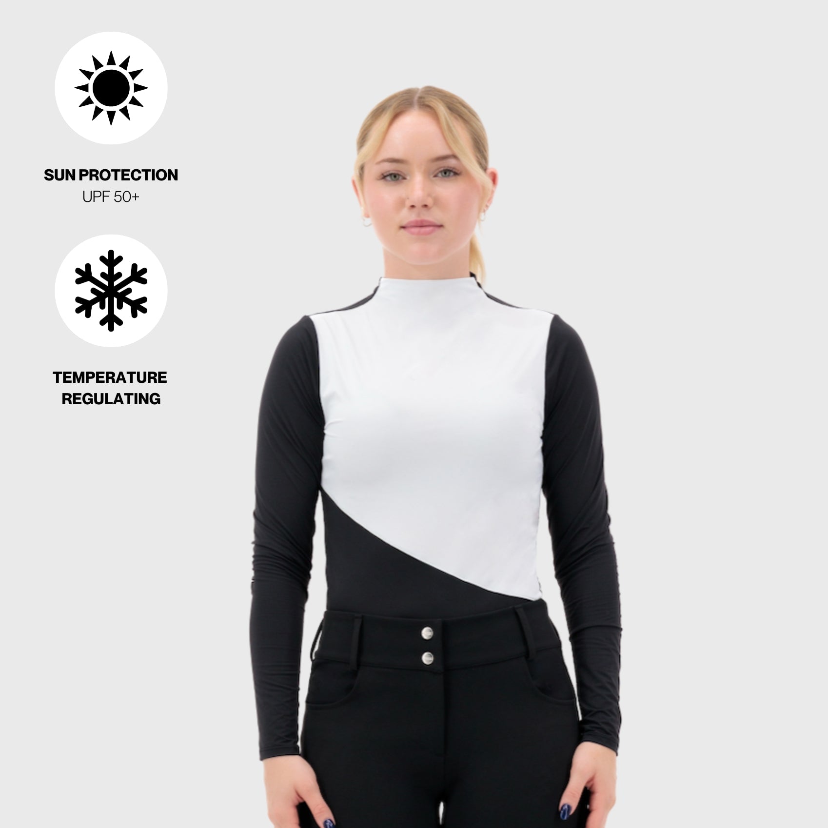 Armateq ULTRA BREATHABLE MOCK NECK LONG SLEEVE - ARMATEQ - Equiluxe Tack