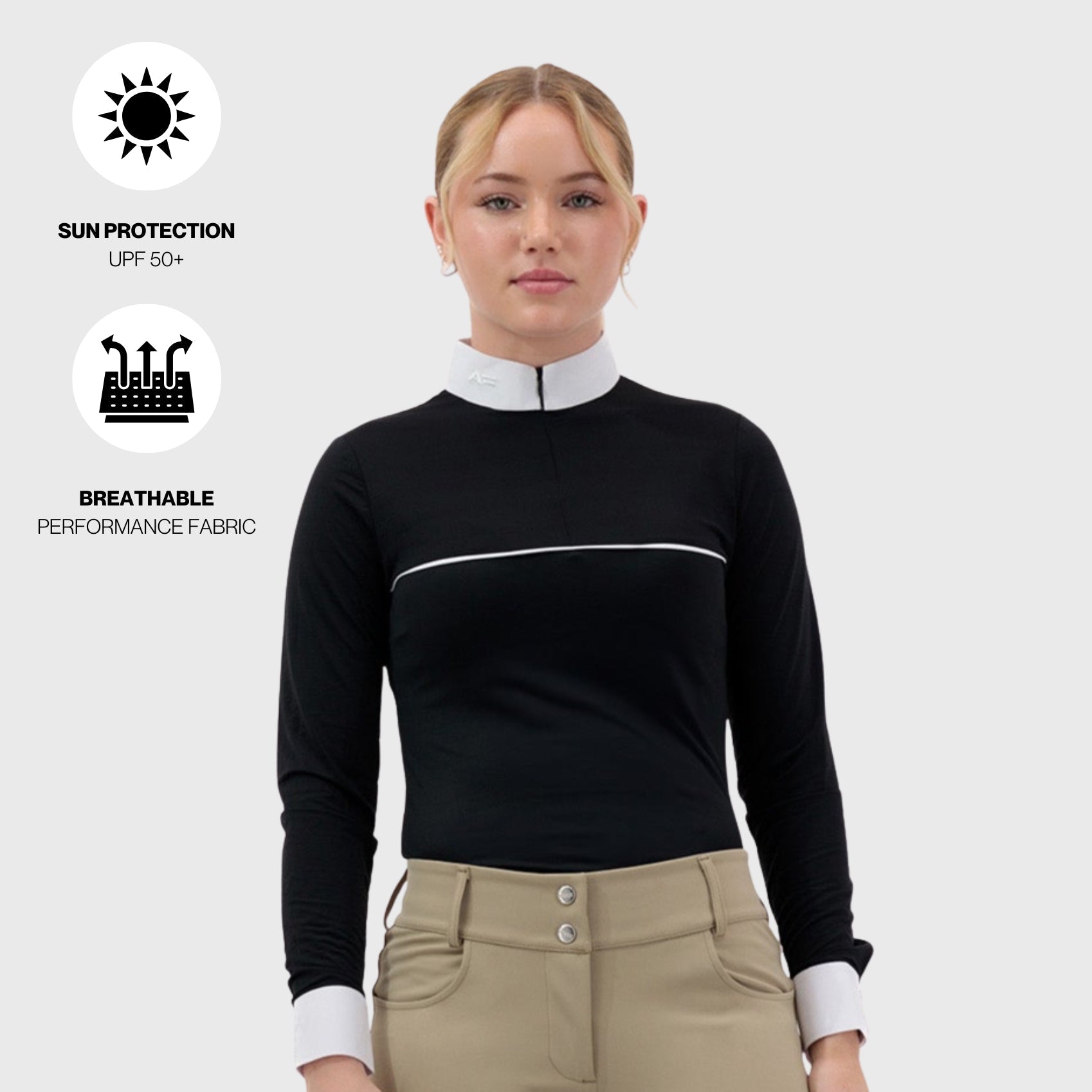 ARMATEQ ULTRA BREATHABLE MONOCHROMATIC LONG SLEEVE - ARMATEQ - Equiluxe Tack
