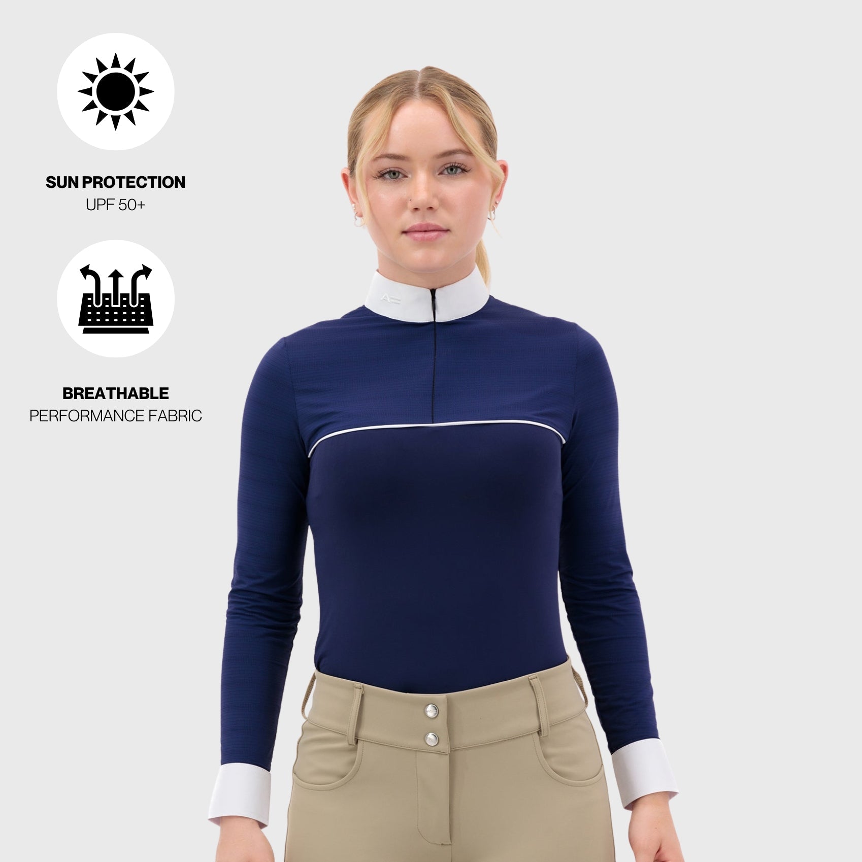ARMATEQ ULTRA BREATHABLE MONOCHROMATIC LONG SLEEVE - ARMATEQ - Equiluxe Tack