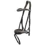 Artemis Black Leather Snaffle Bridle - Halter Ego® - Equiluxe Tack