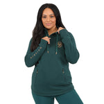 Aubrion Elm Half Zip Sweatshirt, Dark Green - Aubrion - Equiluxe Tack