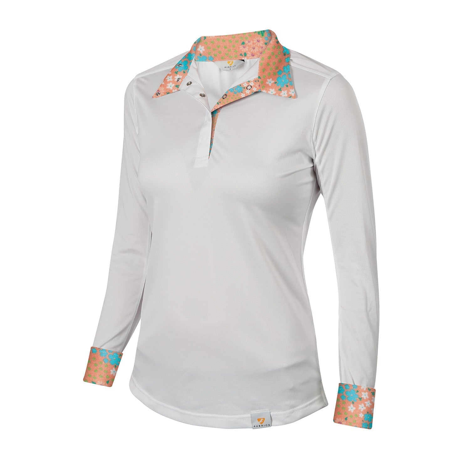 Aubrion Girl's Equestrian Style Long Sleeve Show Shirt - Aubrion - Equiluxe Tack