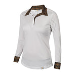Aubrion Ladies Equestrian Style Long Sleeve Show Shirt - Aubrion - Equiluxe Tack