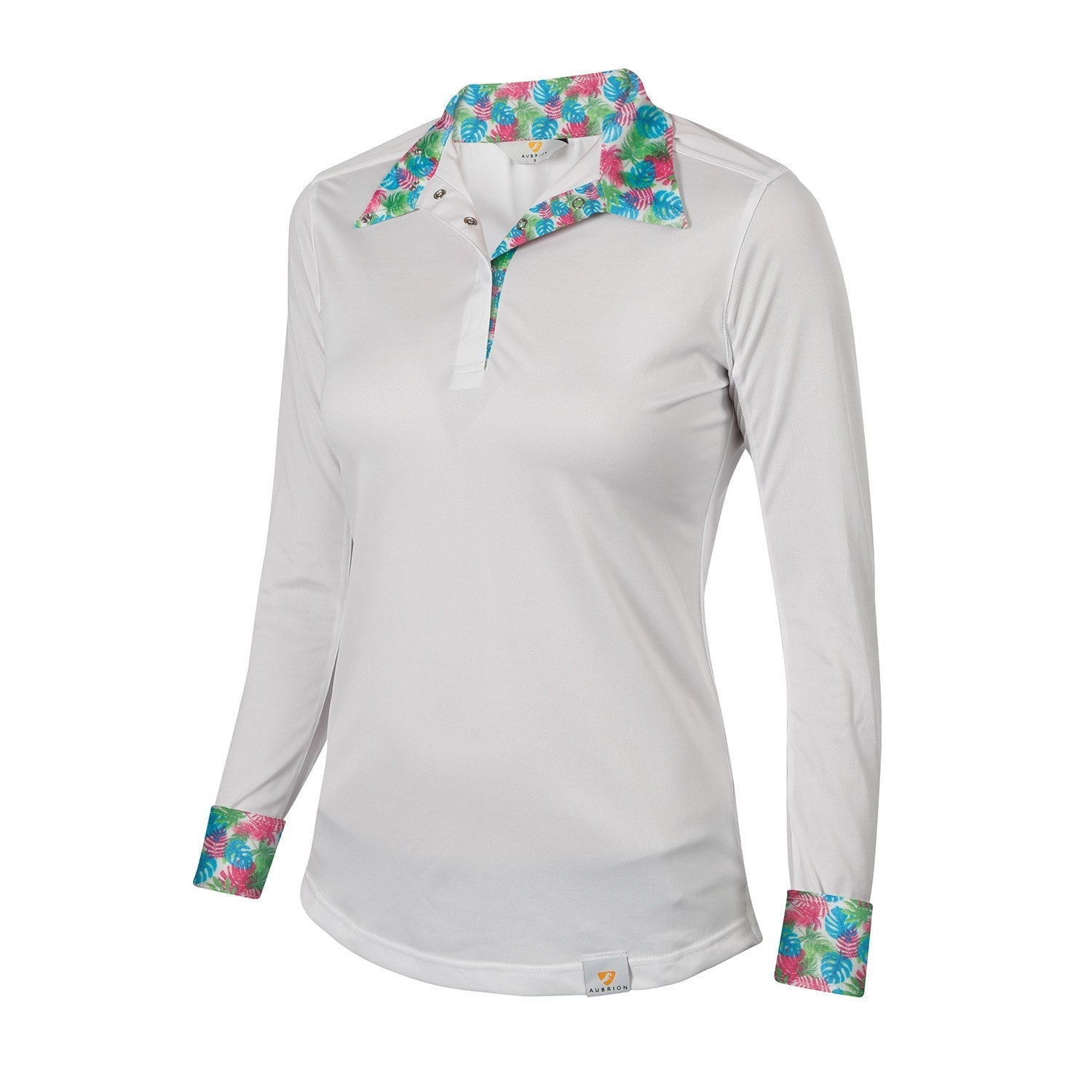Aubrion Ladies Equestrian Style Long Sleeve Show Shirt - Aubrion - Equiluxe Tack