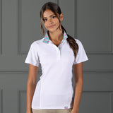 Aubrion Ladies Equestrian Style Short Sleeve Show Shirt