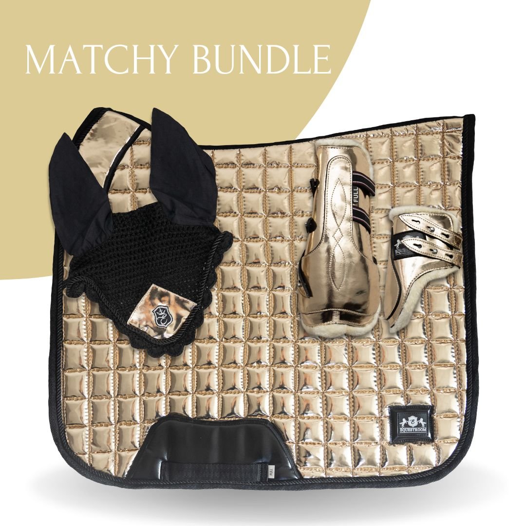 Aurum Saddle Pad Set - Equestroom - Equiluxe Tack