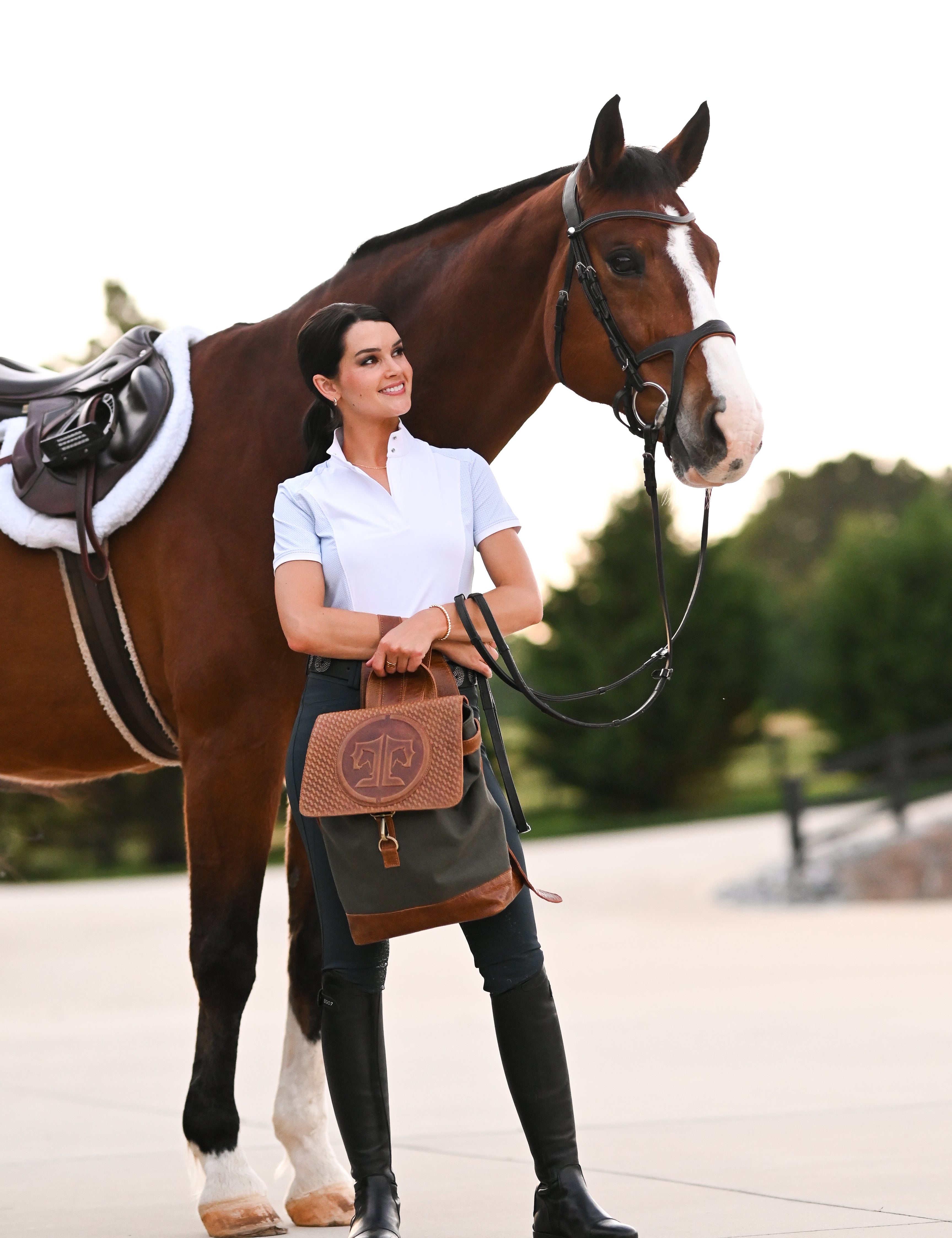 BARN BACKPACK - Tucker Tweed Equestrian - Equiluxe Tack