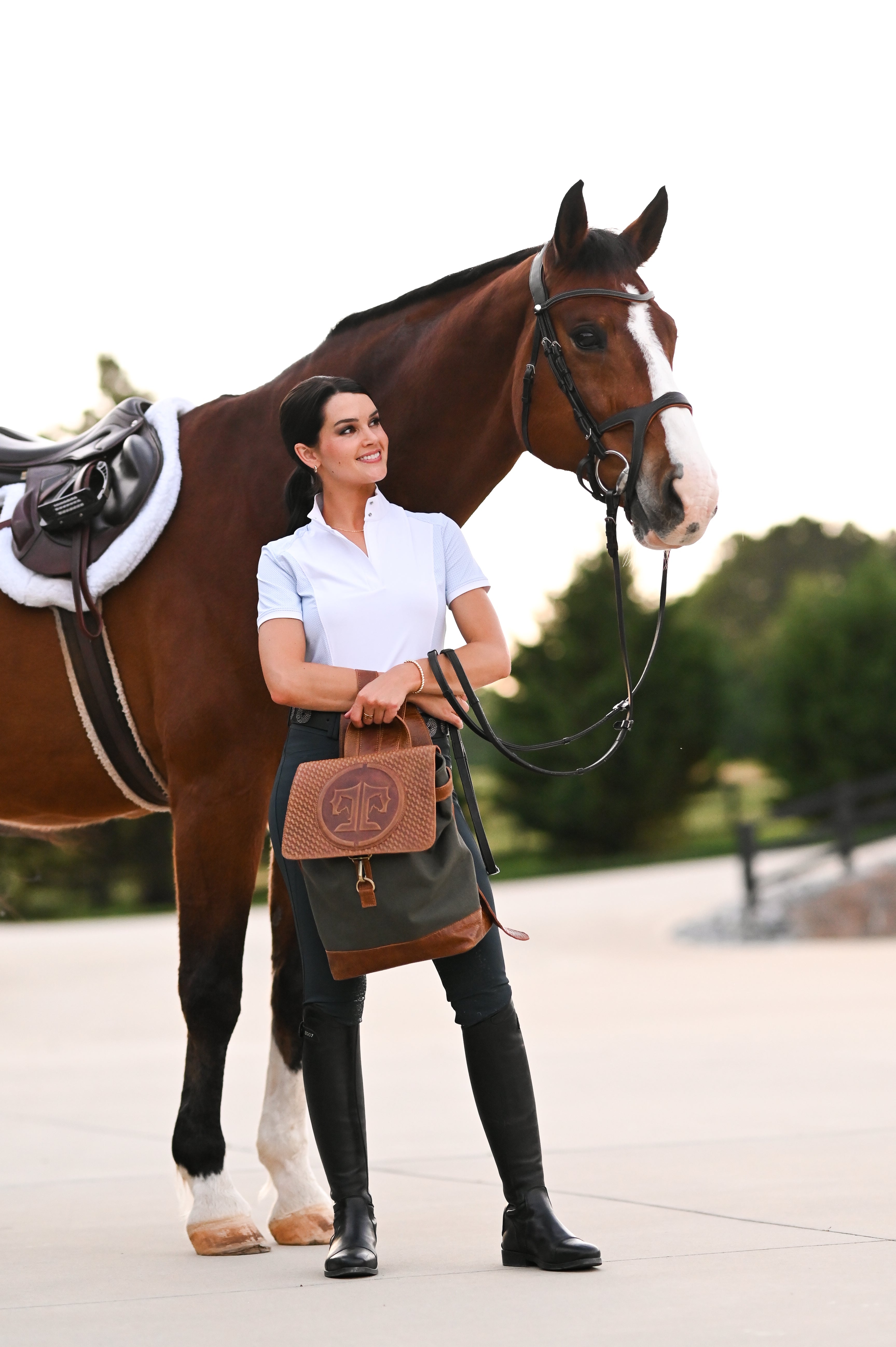 BARN BACKPACK - Tucker Tweed Equestrian - Equiluxe Tack