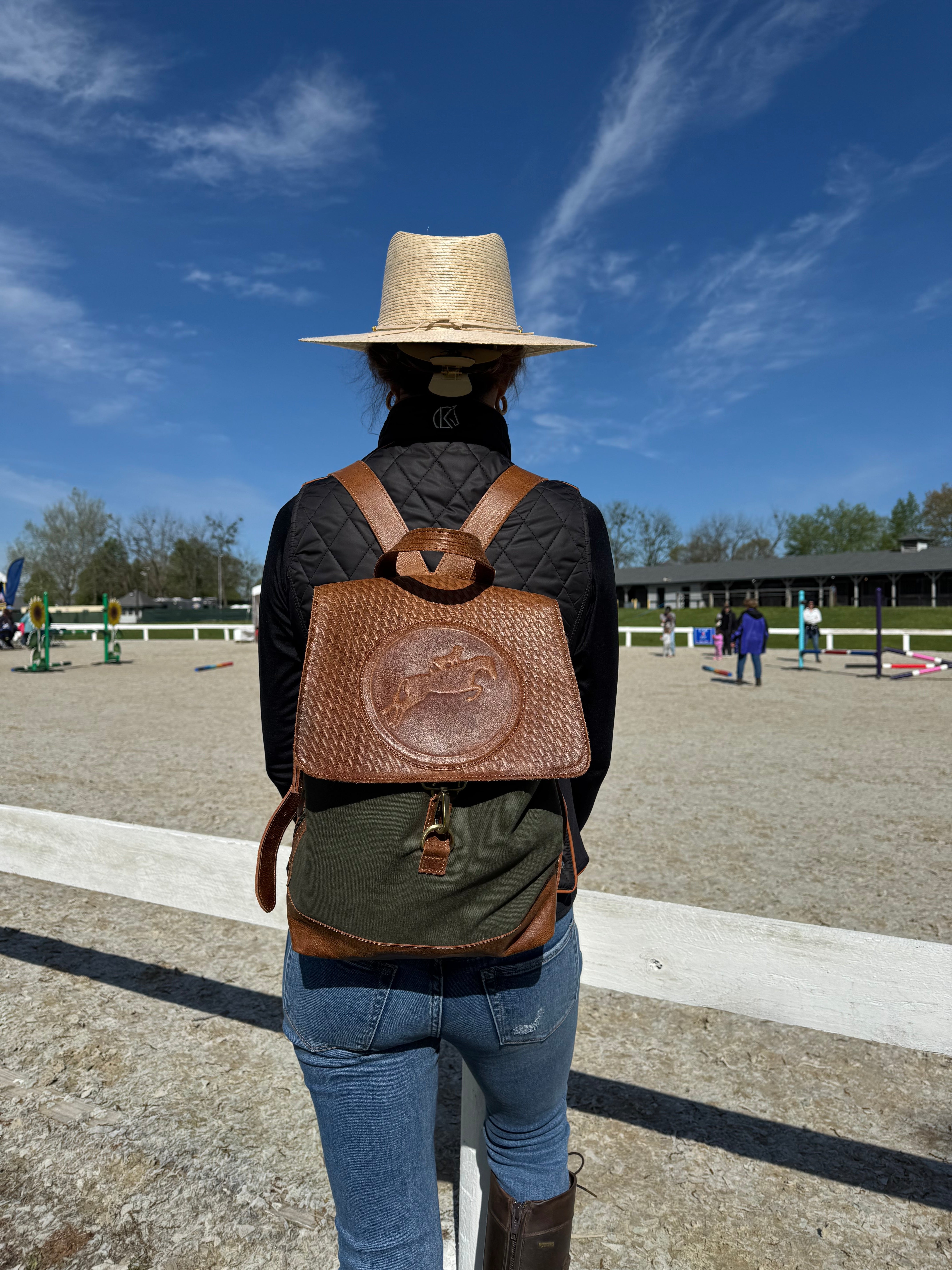 BARN BACKPACK - Tucker Tweed Equestrian - Equiluxe Tack