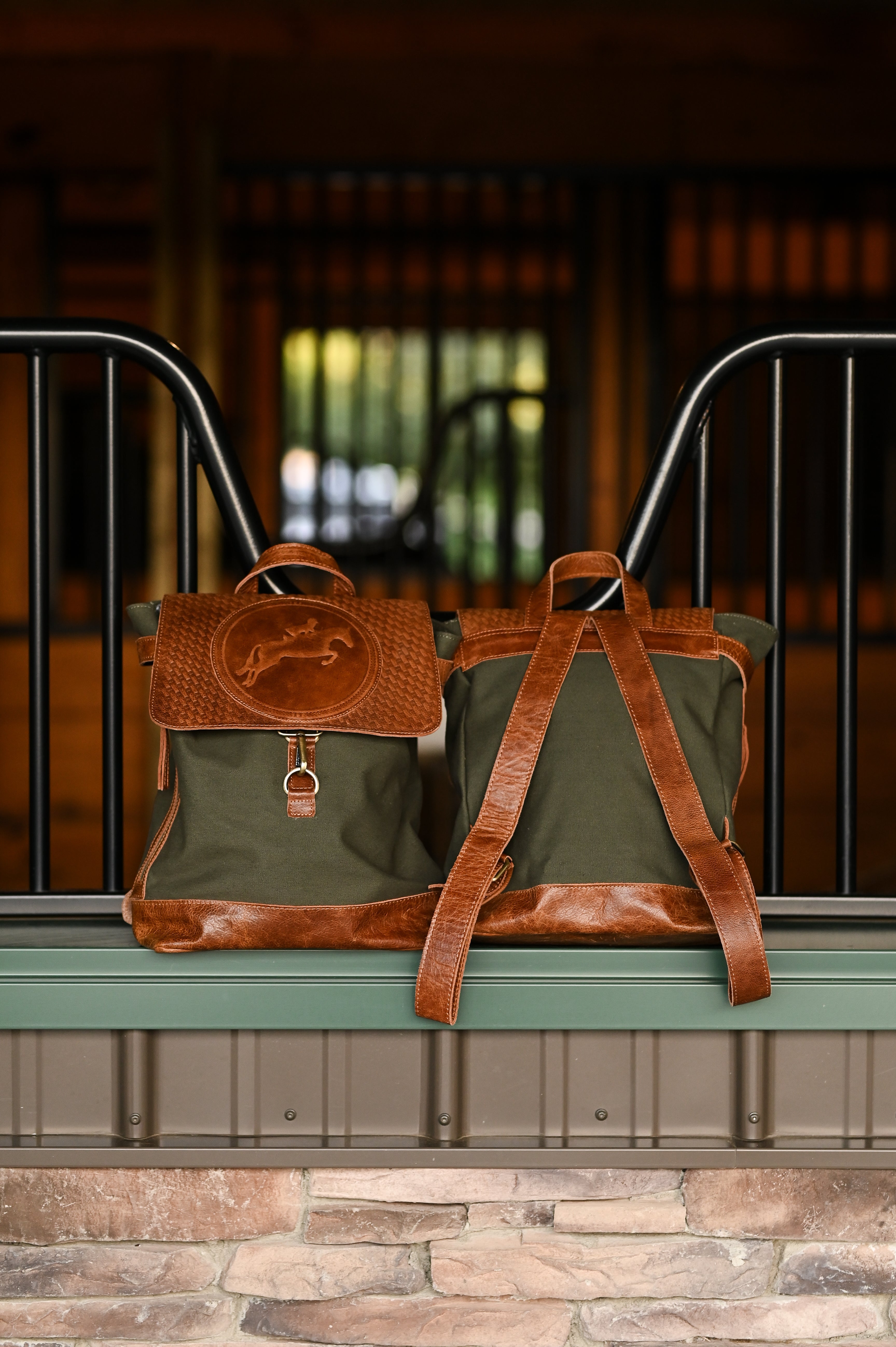 BARN BACKPACK - Tucker Tweed Equestrian - Equiluxe Tack