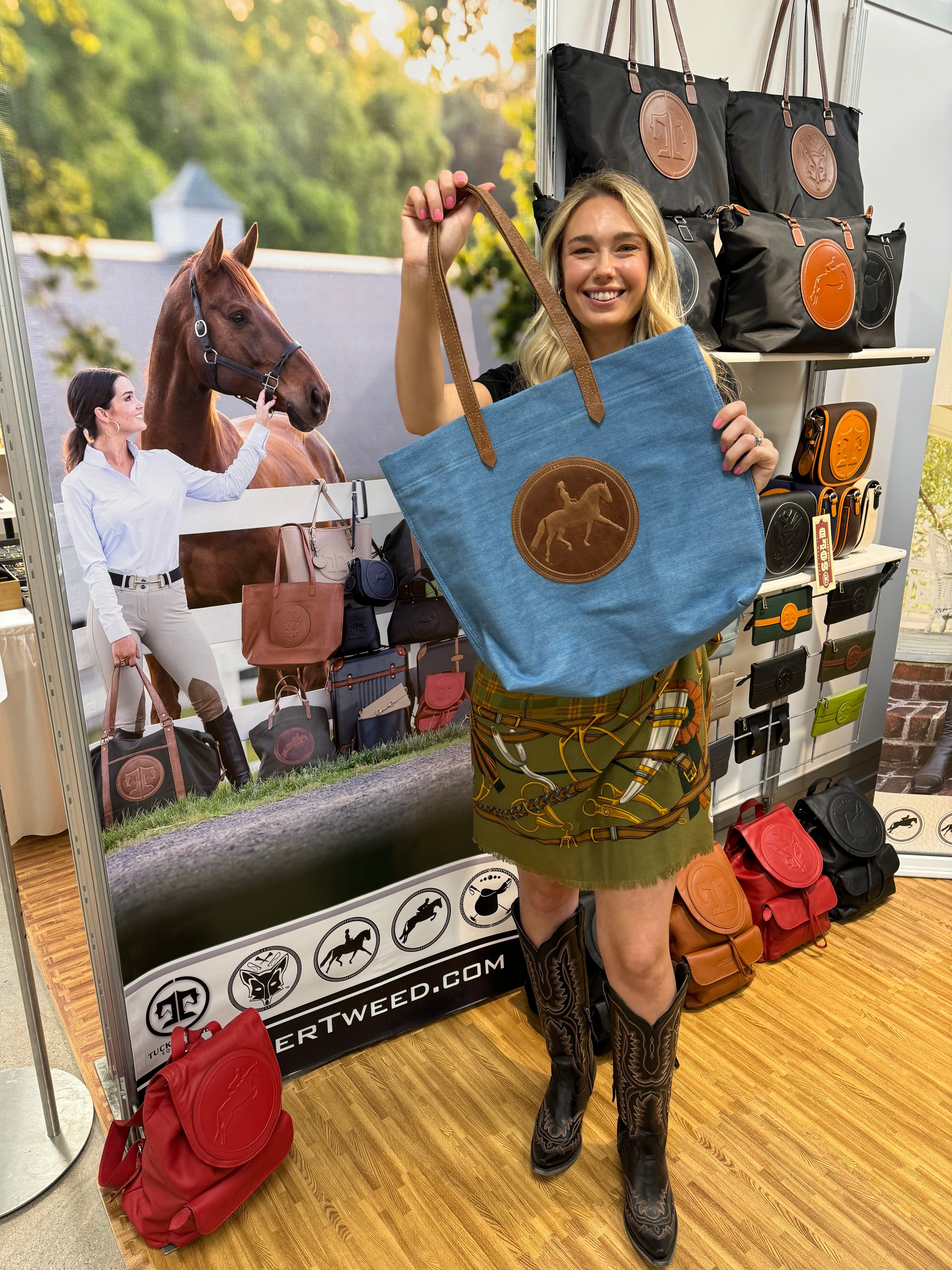 BARN BAG - Tucker Tweed Equestrian - Equiluxe Tack