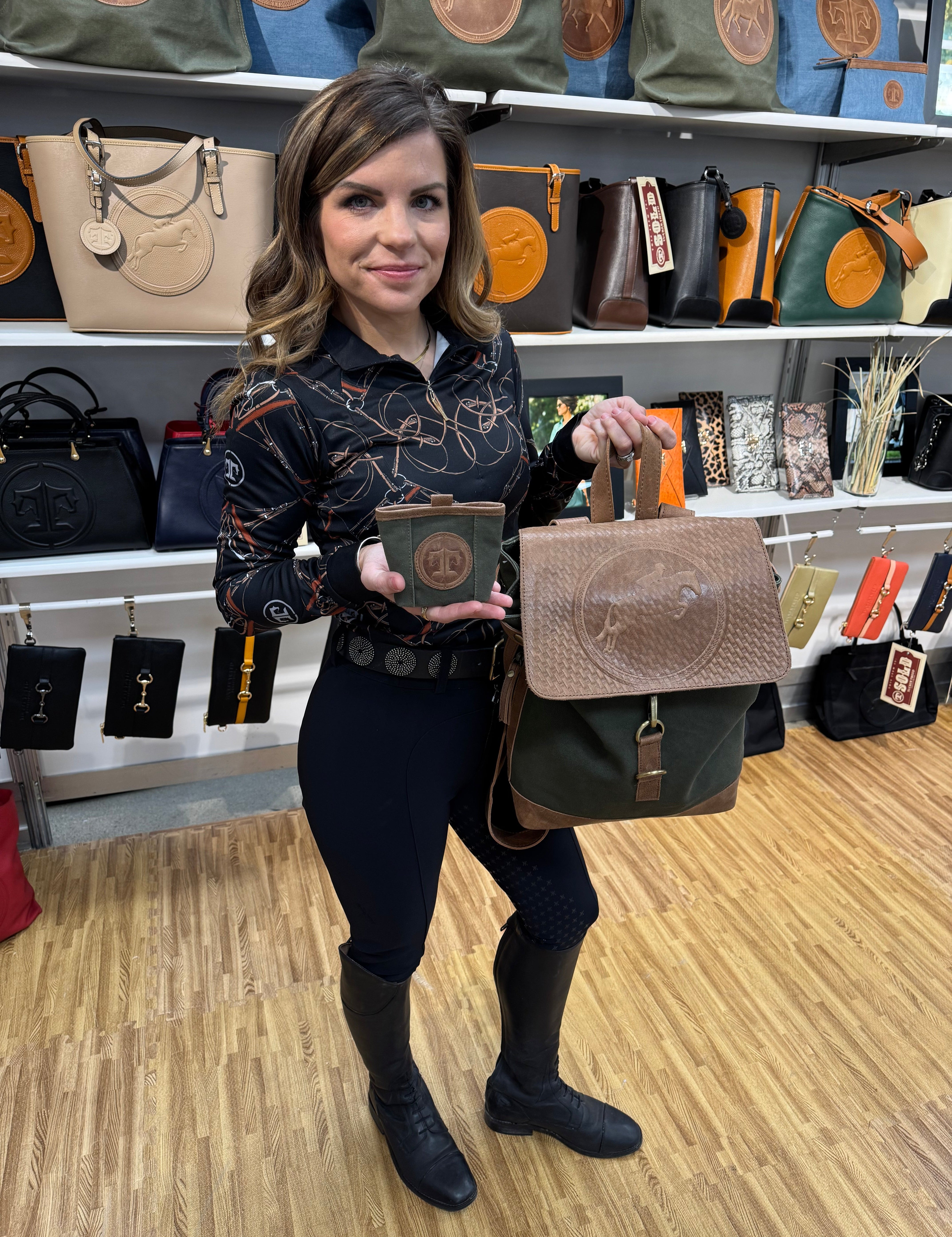 BARN TREAT POUCH - Tucker Tweed Equestrian - Equiluxe Tack