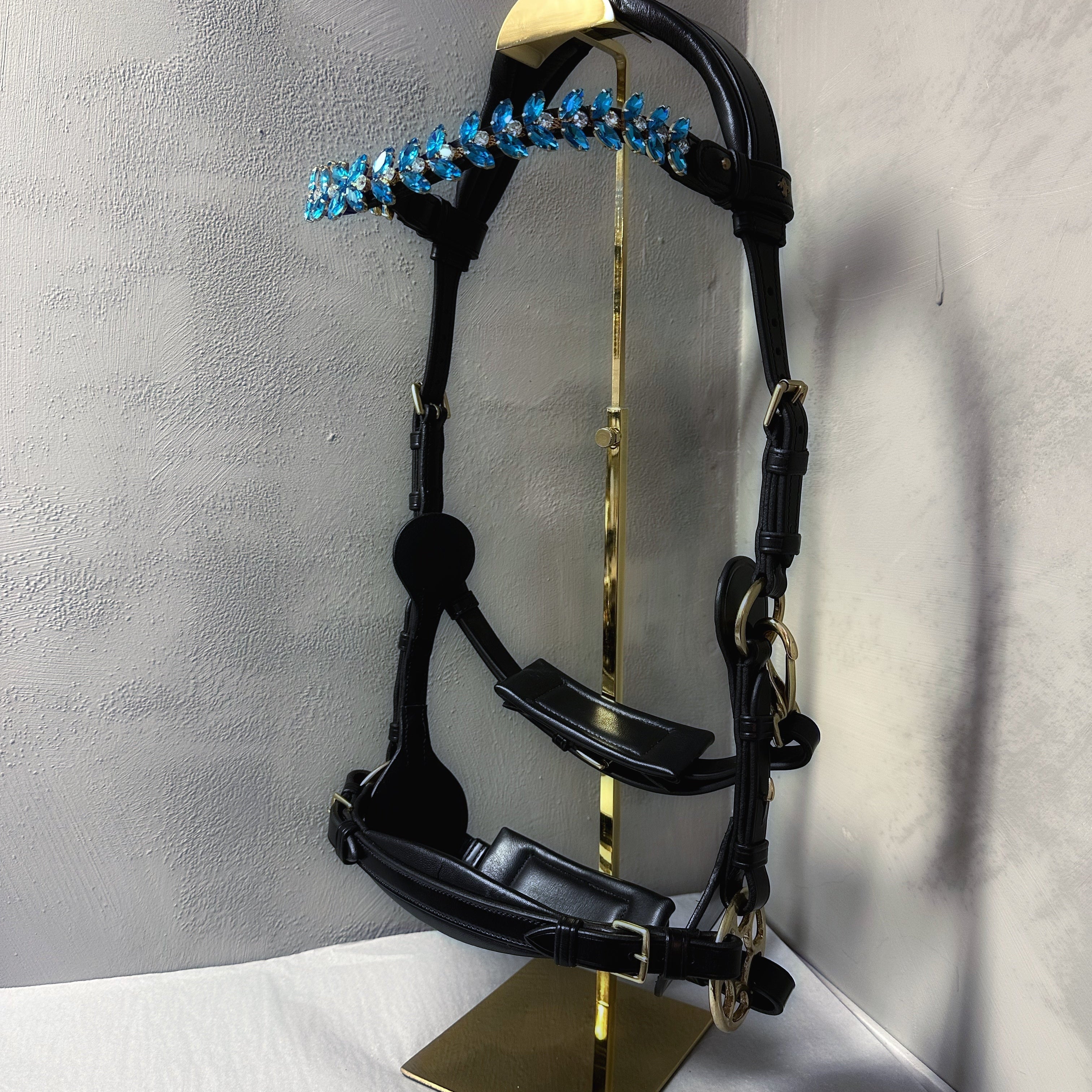 Bella Starwheel hackamore all black - MASEGO horsewear - Equiluxe Tack