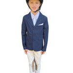 Belle & Bow Boys Max Navy Show coat - BelleandBow - Equiluxe Tack