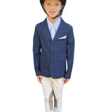 Belle & Bow Boys Max Navy Show coat - BelleandBow - Equiluxe Tack