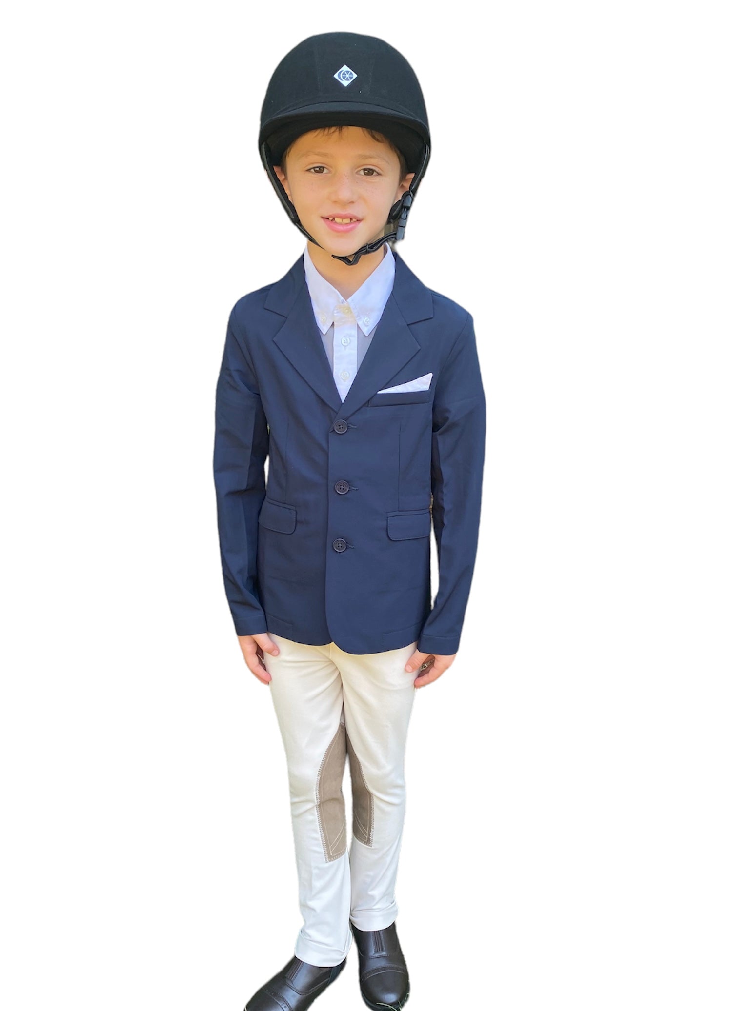 Belle & Bow Boys Max Navy Show coat - BelleandBow - Equiluxe Tack