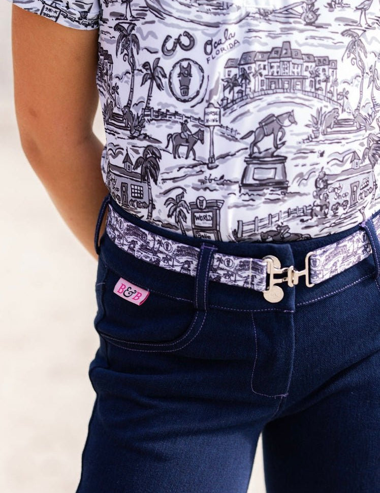 Belle & Bow Children's Belts - BelleandBow - Equiluxe Tack