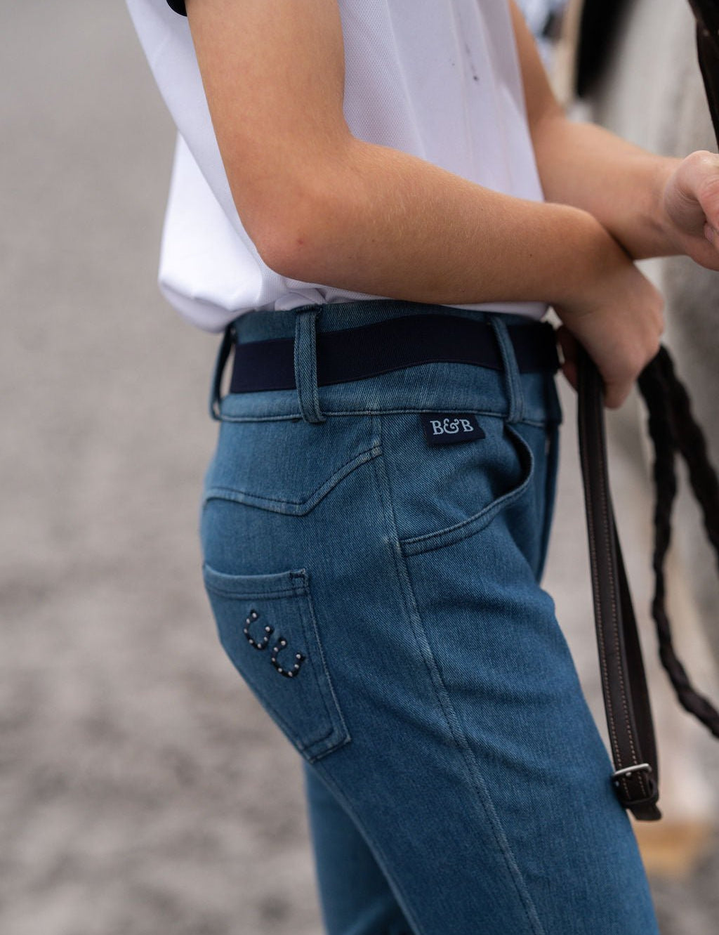 Belle & Bow Children's Riding Jeans - BelleandBow - Equiluxe Tack