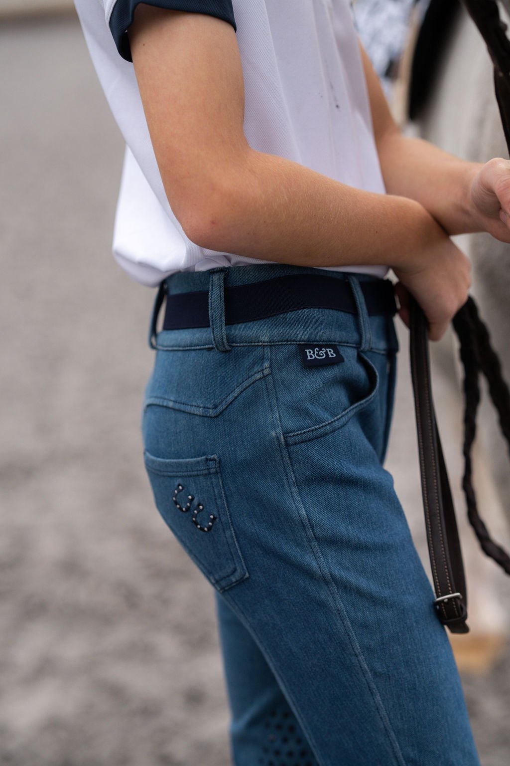 Belle & Bow Children's Riding Jeans - BelleandBow - Equiluxe Tack