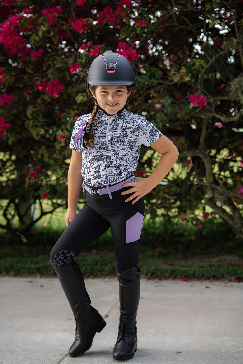 Belle & Bow Children's Riding Tights - Belle & Bow - Equiluxe Tack