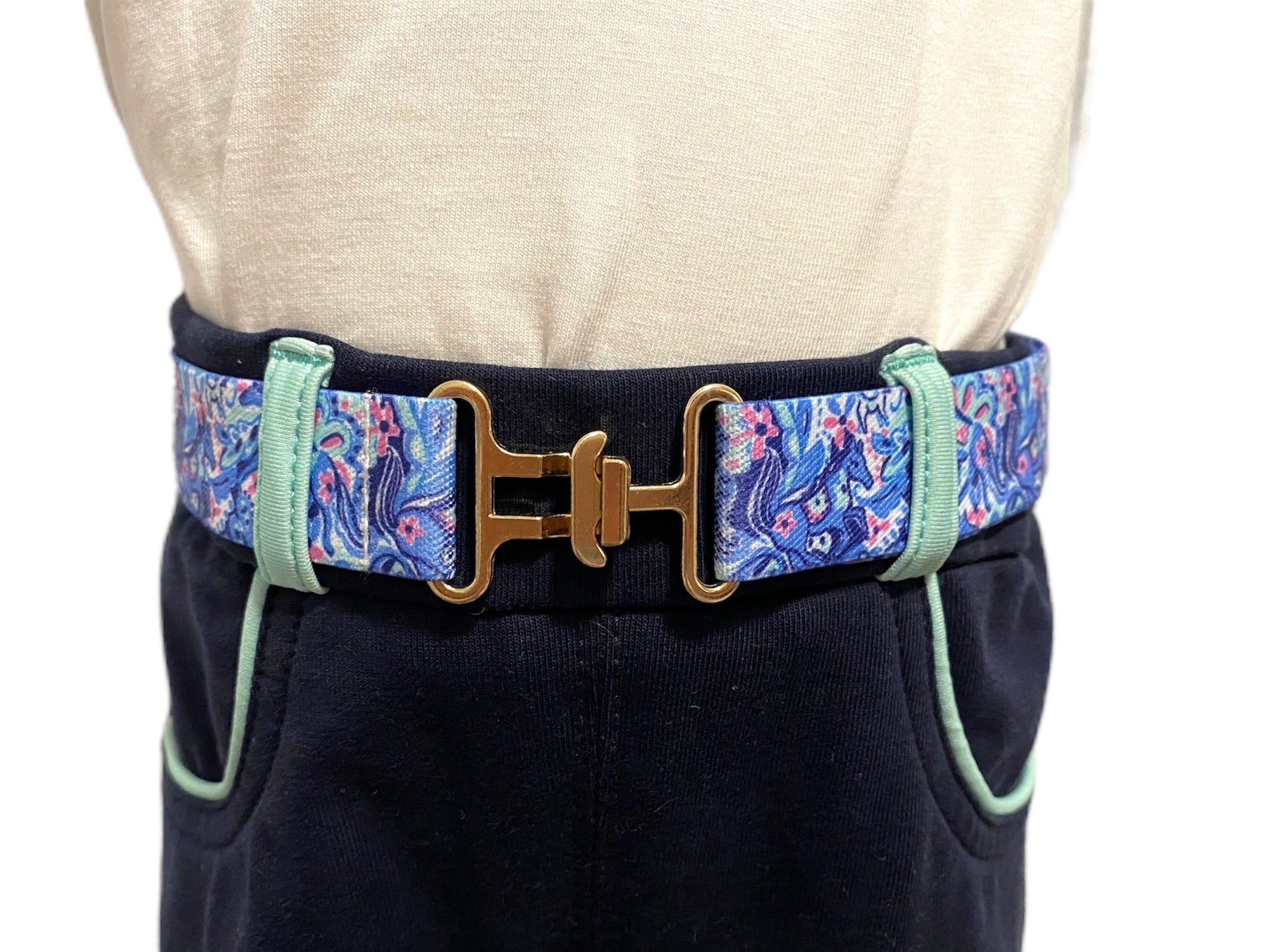 Belle & Bow Elastic Kid's Belts - Belle & Bow - Equiluxe Tack