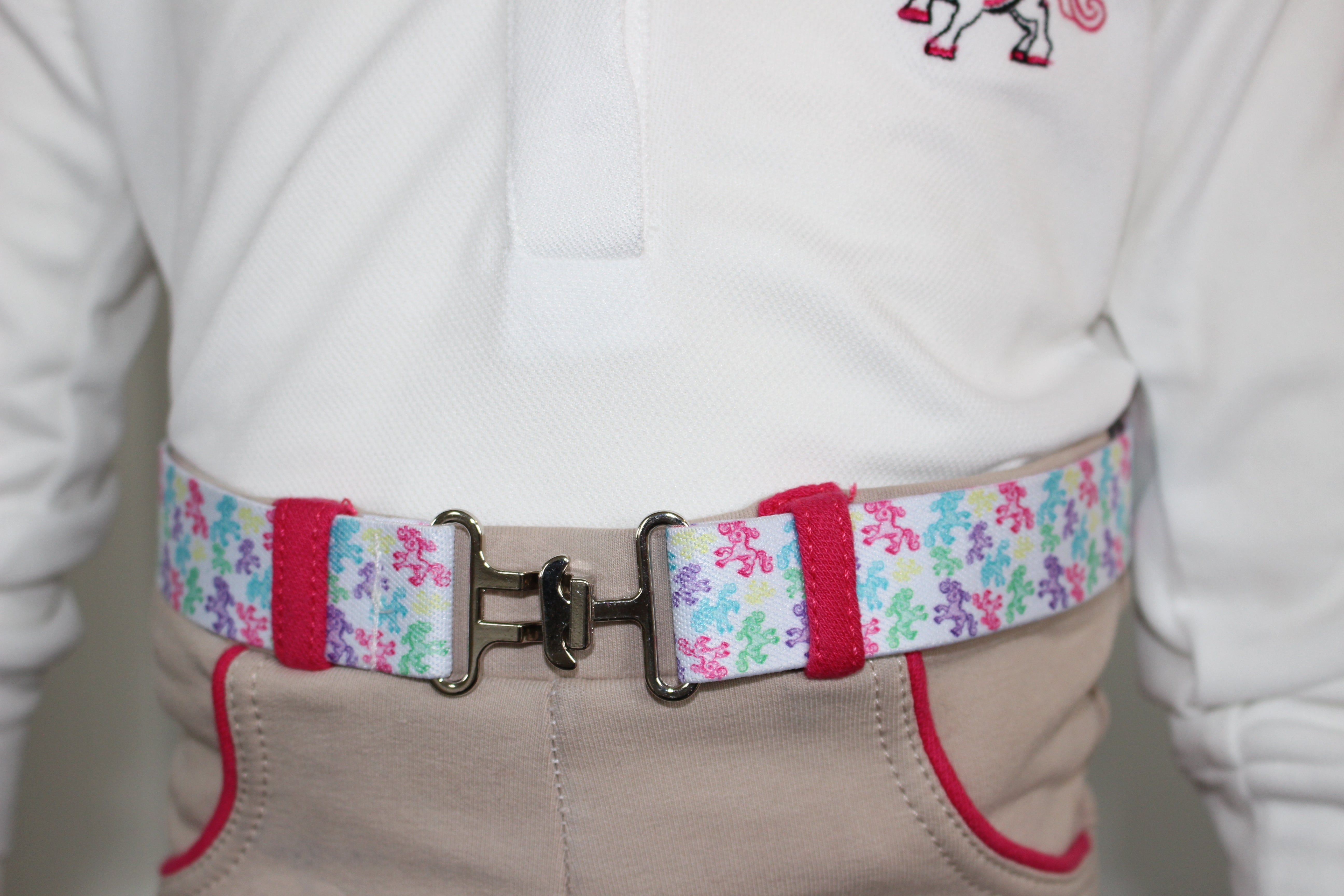 Belle & Bow Elastic Kid's Belts - Belle & Bow - Equiluxe Tack