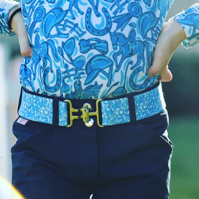Belle & Bow Elastic Kid's Belts - Belle & Bow - Equiluxe Tack