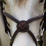 Belle & Bow Figure 8 Pony Sweetheart Noseband - BelleandBow - Equiluxe Tack