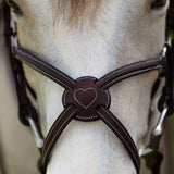 Belle & Bow Figure 8 Pony Sweetheart Noseband - BelleandBow - Equiluxe Tack