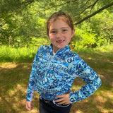 Belle & Bow Kid's Sun Shirt Long Sleeve - Belle & Bow - Equiluxe Tack