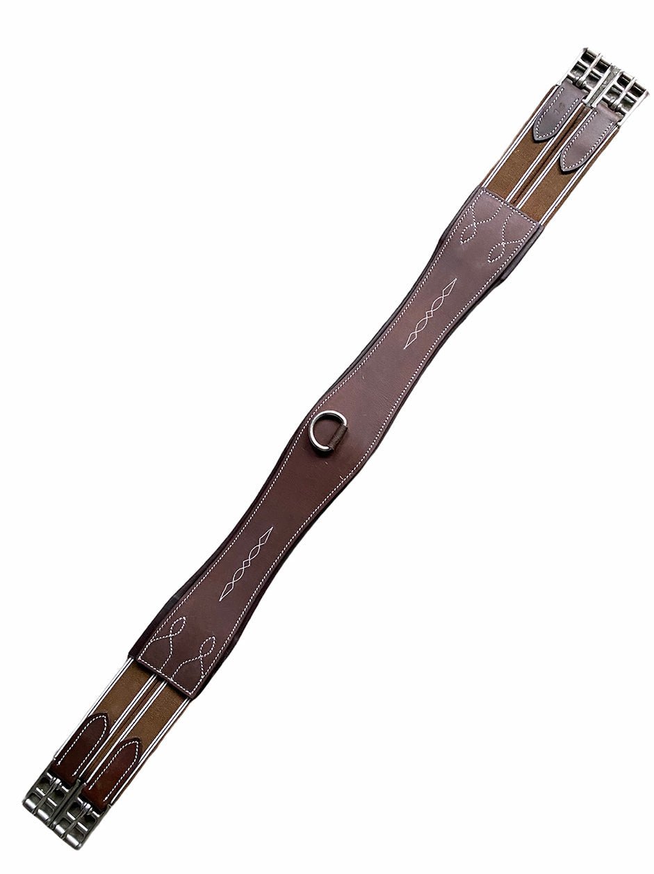 Belle & Bow Leather Pony Girth - Belle & Bow - Equiluxe Tack