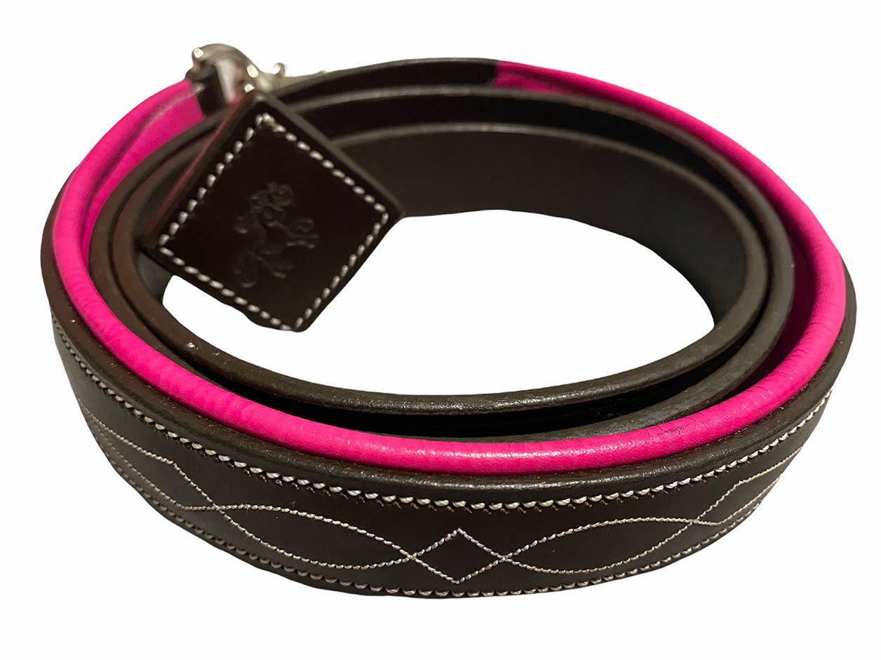 Belle & Bow Leather Pony Leadline - BelleandBow - Equiluxe Tack