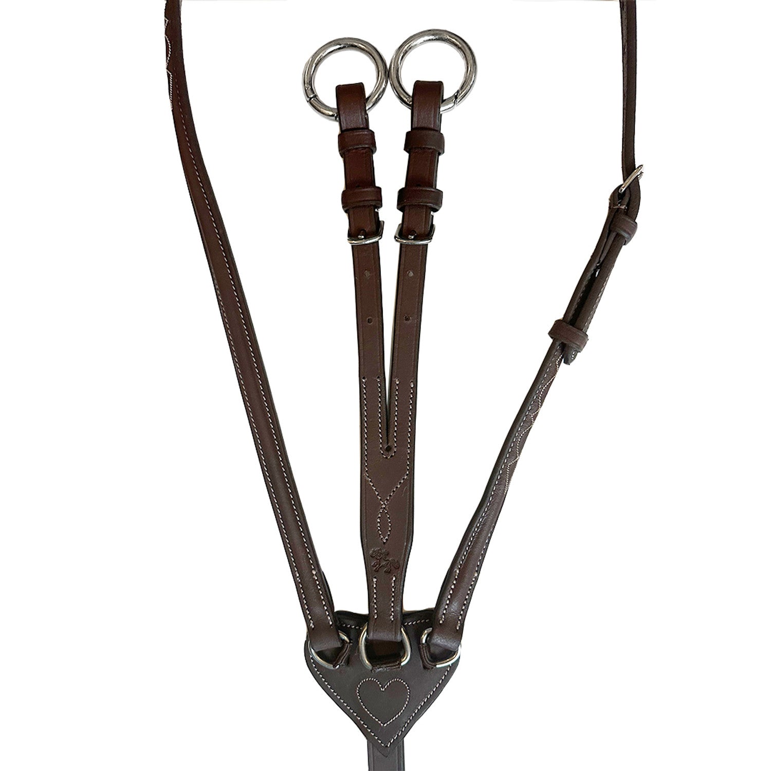 Belle & Bow Leather Pony Running Martingale - Belle & Bow - Equiluxe Tack