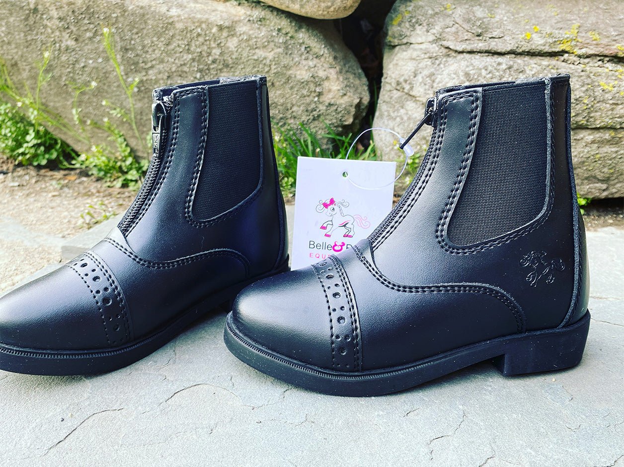 Belle & Bow Norfolk Children's Paddock Boots - BelleandBow - Equiluxe Tack