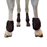 Belle & Bow Open Front Leather Boots - BelleandBow - Equiluxe Tack