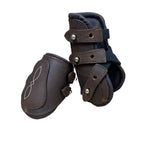 Belle & Bow Open Front Leather Boots - BelleandBow - Equiluxe Tack