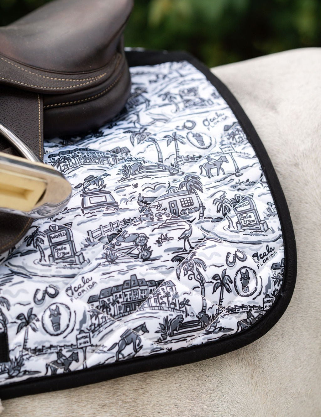 Belle & Bow Pony Saddle Pad - Belle & Bow - Equiluxe Tack