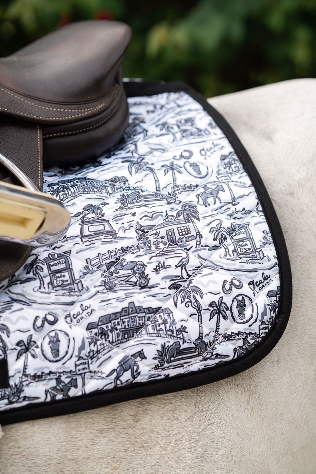 Belle & Bow Pony Saddle Pad - Belle & Bow - Equiluxe Tack