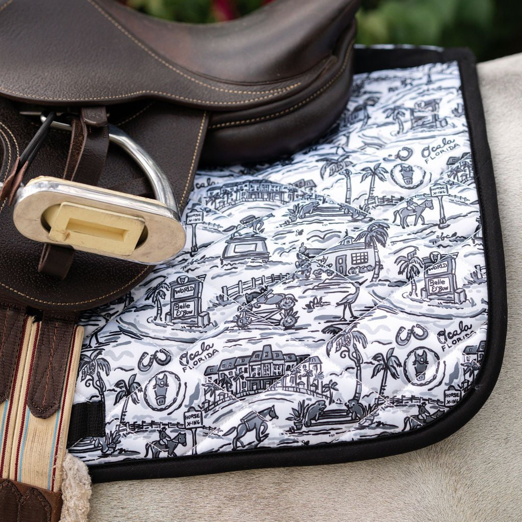 Belle & Bow Pony Saddle Pad - Belle & Bow - Equiluxe Tack