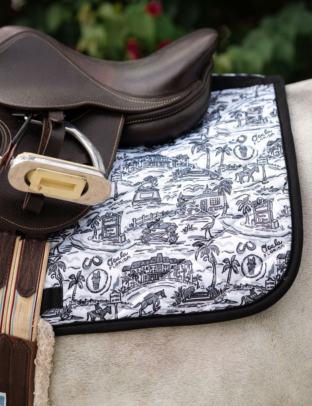 Belle & Bow Pony Saddle Pad - Belle & Bow - Equiluxe Tack