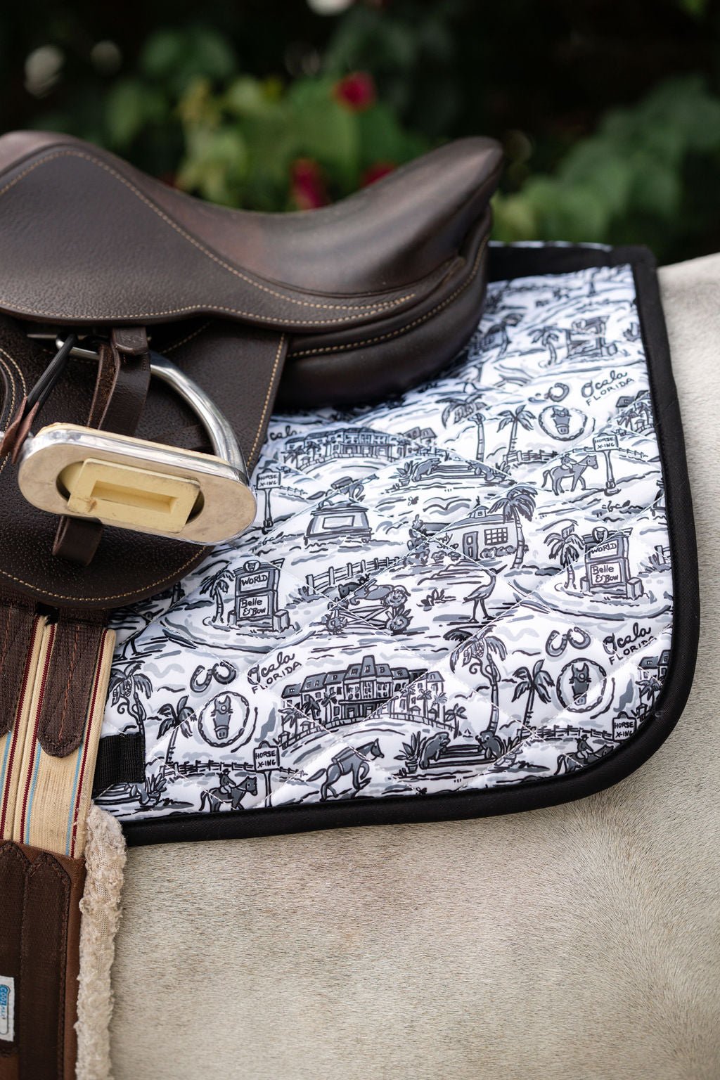 Belle & Bow Pony Saddle Pad - Belle & Bow - Equiluxe Tack