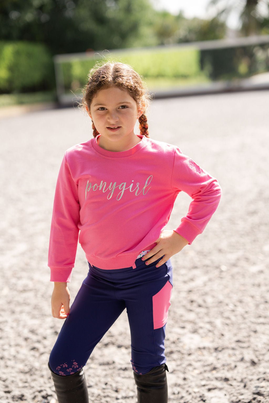 Belle & Bow Ponygirl Sweatshirt - BelleandBow - Equiluxe Tack