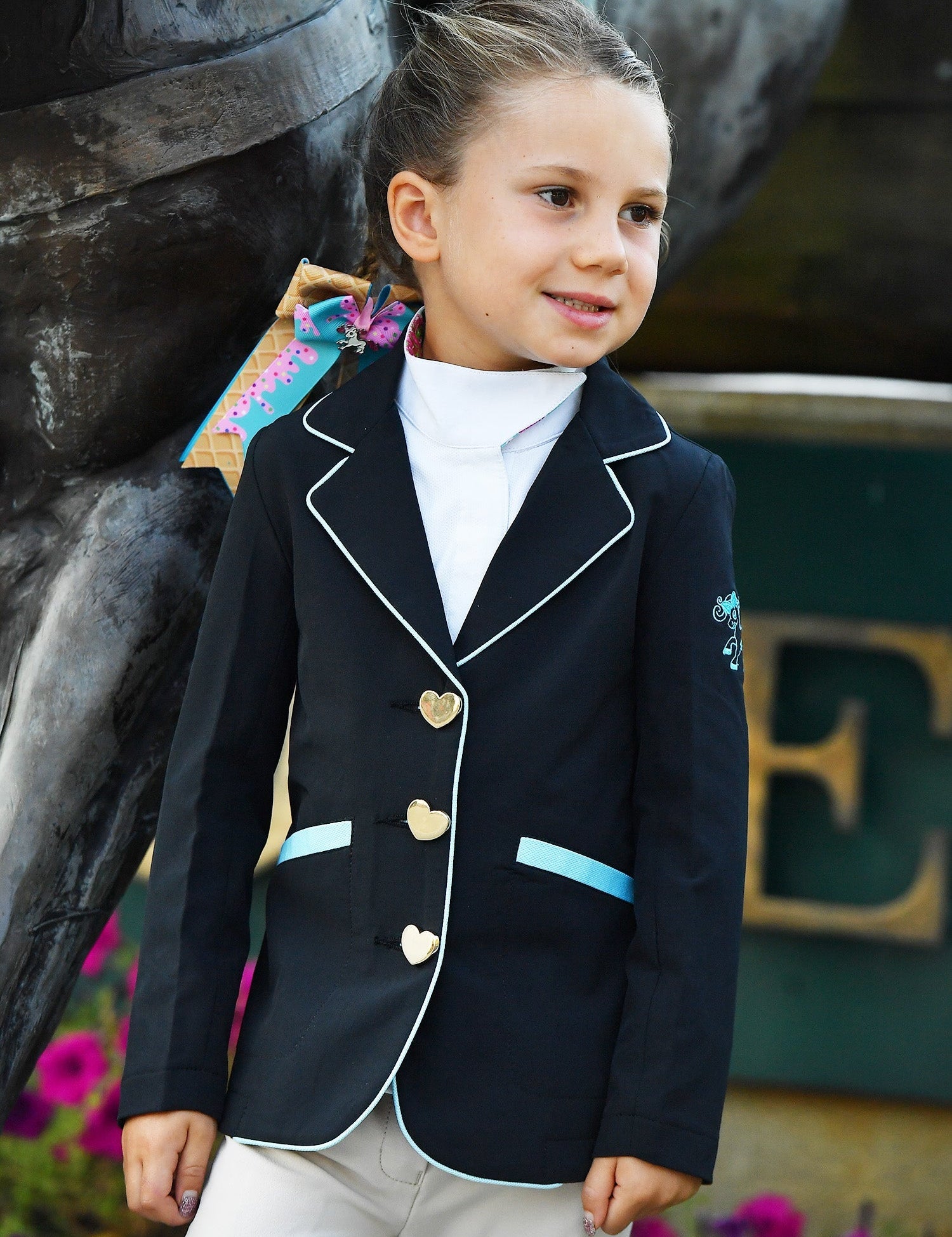 Belle & Bow Show Coat Sweetheart - BelleandBow - Equiluxe Tack